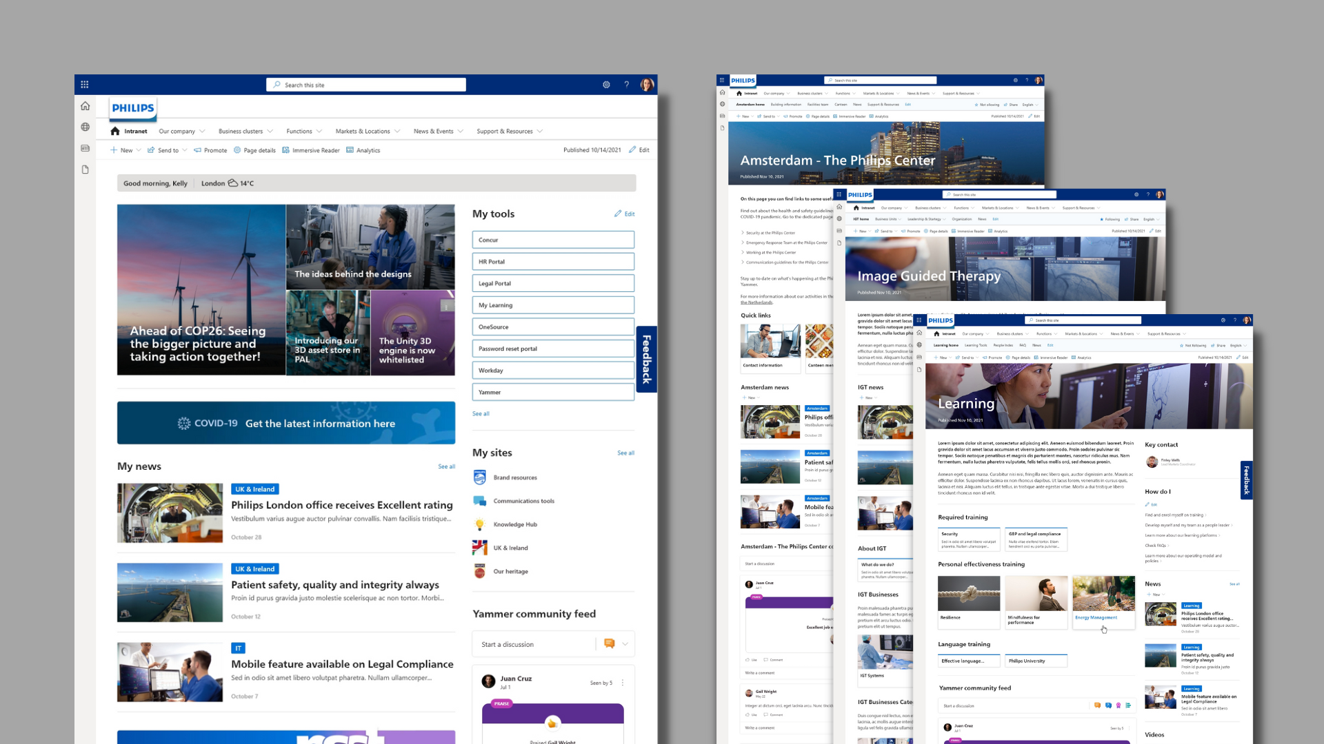 New Intranet for Philips global